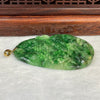 18K High Quality Type A Patches of Blueish Green Suffused to a Paler Ground Jade Jadeite Shan Shui Gui Ren Pendant with NGI Cert 202.54 cts 69.23 by 44.43 by 7.81mm - Huangs Jadeite and Jewelry Pte Ltd