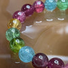Natural Tourmaline Crystal Bracelet 电气石 18.88g 8.2mm/bead 23 beads - Huangs Jadeite and Jewelry Pte Ltd