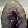 Natural Amethyst Display Wooden Stand - Amethyst 770.5g 103.9 by 65.6 by 27.4mm Wooden Stand 303.5g 111.9 by 99.4 by 70.8mm - Huangs Jadeite and Jewelry Pte Ltd
