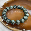 Natural Seraphinite Crystal Bracelet 绿龙晶37.02g 11.8mm/bead 17 beads - Huangs Jadeite and Jewelry Pte Ltd