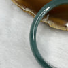 Type A Icy Blueish Green Jadeite Bangle 43.24g inner diameter 61.1mm 11.7 by 6.3mm - Huangs Jadeite and Jewelry Pte Ltd