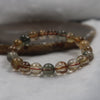 Natural Mixed Rutilated Quartz 彩发晶 Beads Bracelet - 28.46g 10.1mm/bead 20 beads - Huangs Jadeite and Jewelry Pte Ltd